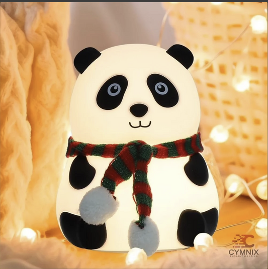 Cute Panda Lamp, Night Lamp for Kids, LED Night Light for Kids